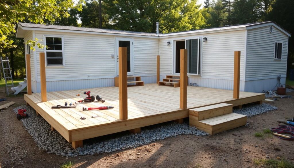 Mobile Home Decks