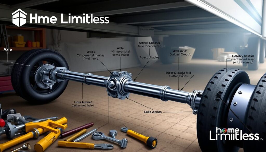 Mobile home axle identification