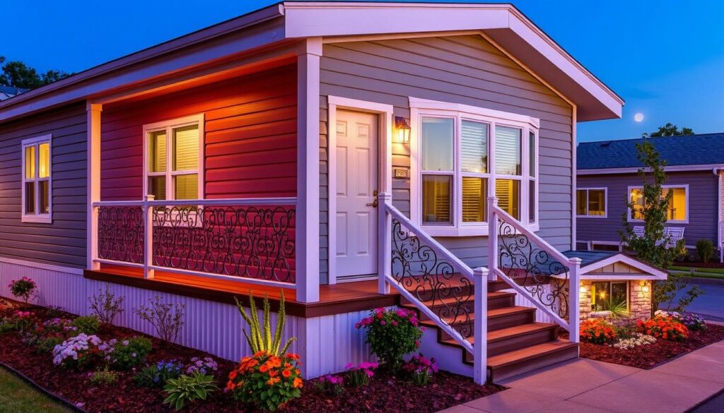 Mobile home exterior upgrades