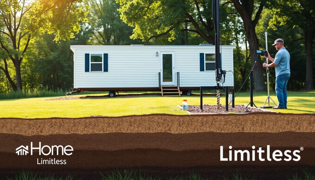 Soil testing for mobile homes