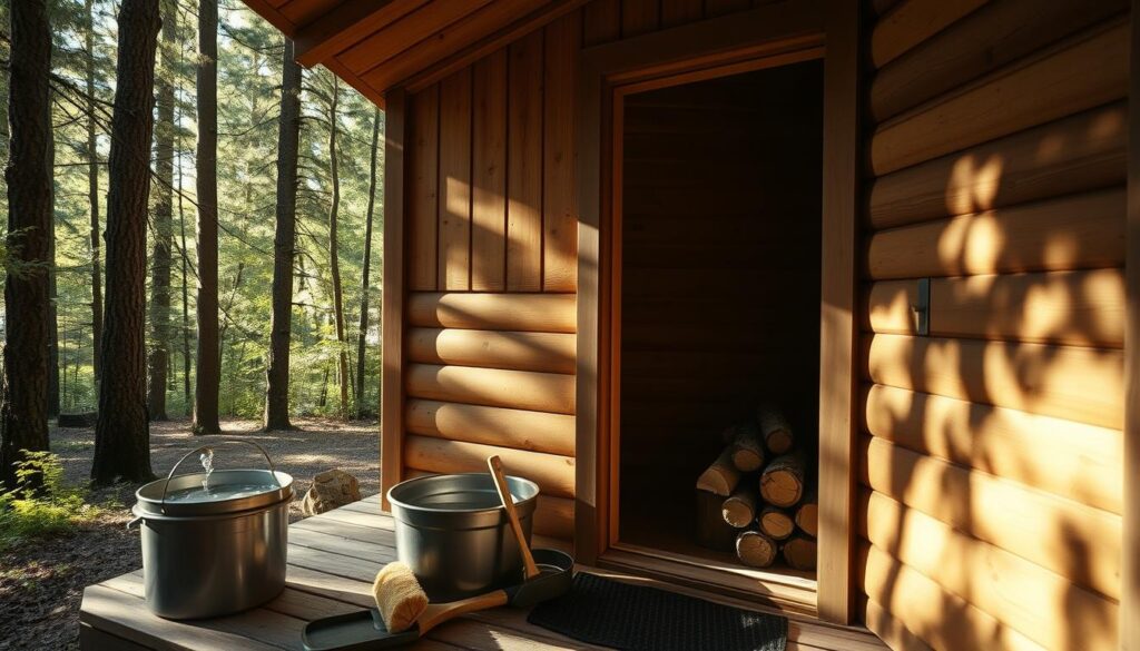 Wood Fired Sauna