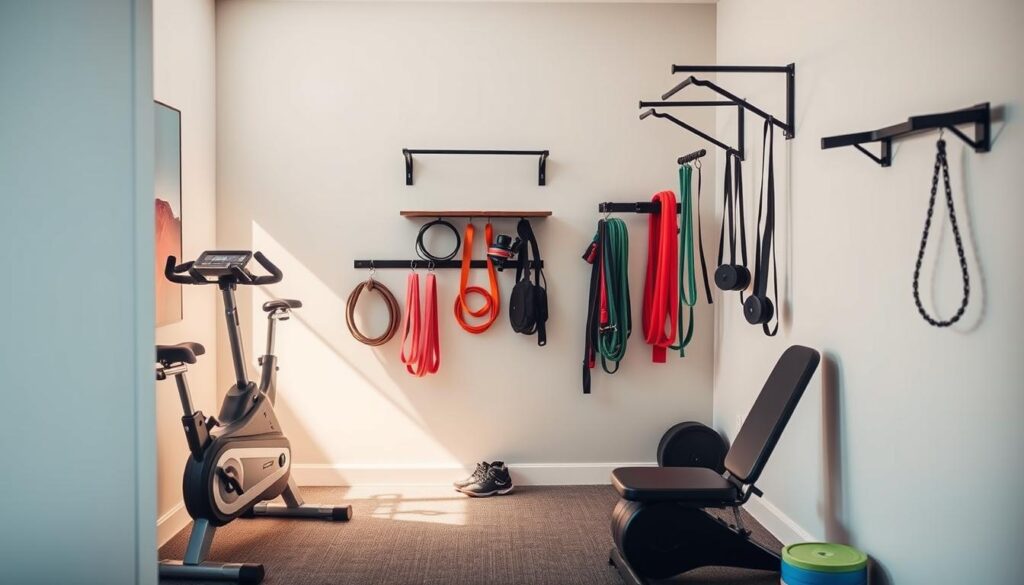 compact gym equipment for small spaces