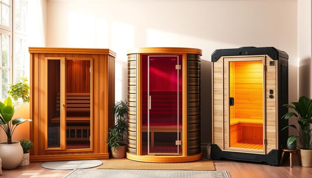 home sauna kit types