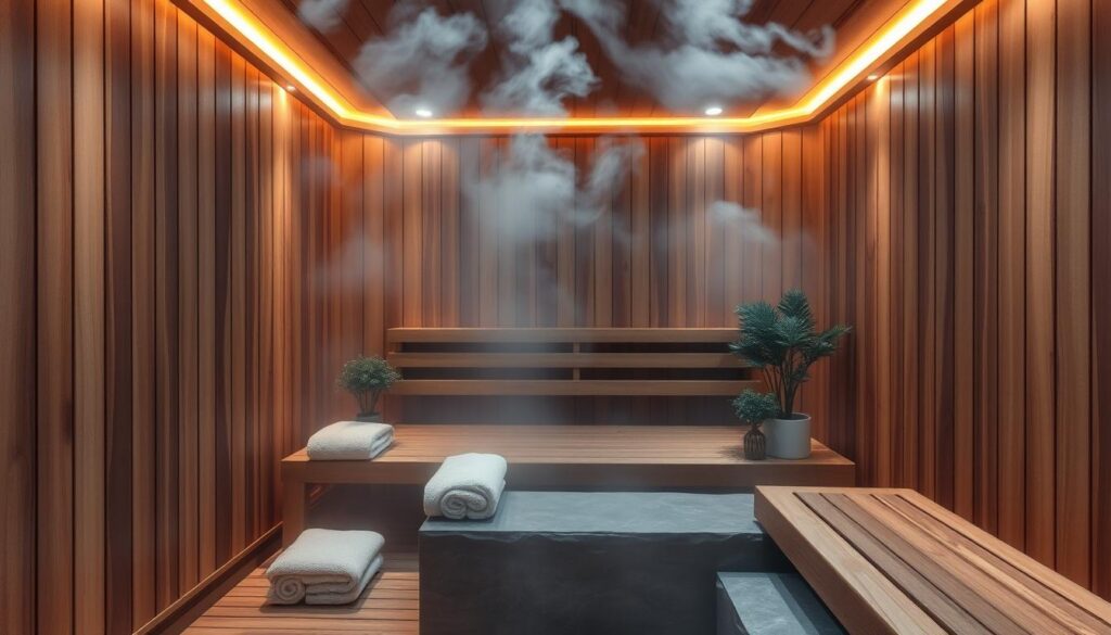 indoor sauna