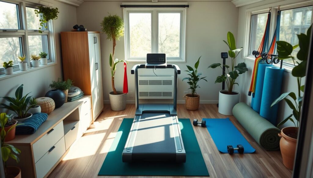 mobile home gym layout