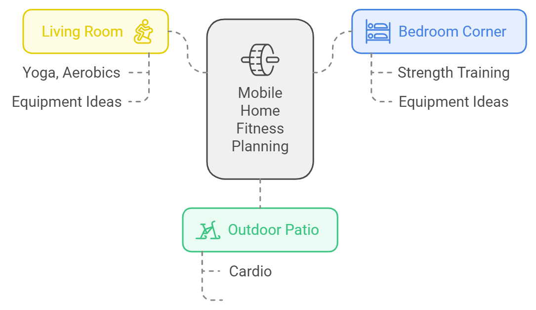 Home Gym for Living Room , Bedroom corner , Outdoor Patio